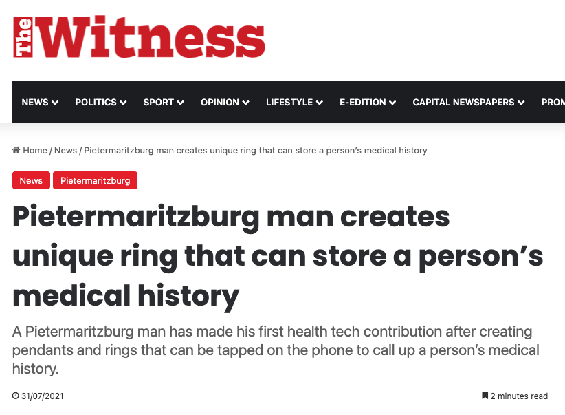 Loop Technologies NFC Patient Management System